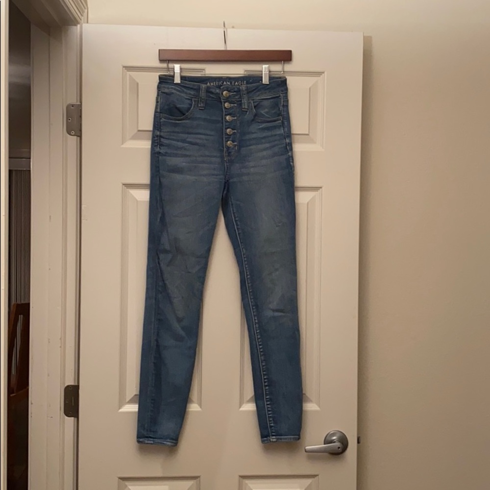 American Eagle Super Hi-Rise Jegging